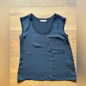 REBECCA TAYLOR | XS | Navy Silk